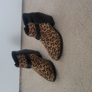 Leopard Print Boots